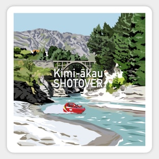 Shotover River, Queenstown Sticker